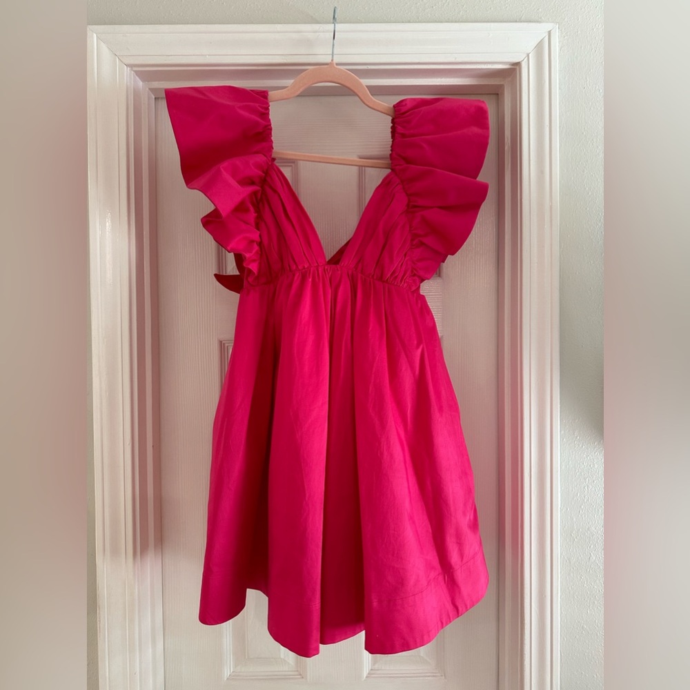 For love and lemons pink mini dress